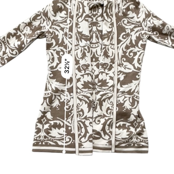 Neve Merino Wool Open Cardigan Sweater - Picture 5 of 7